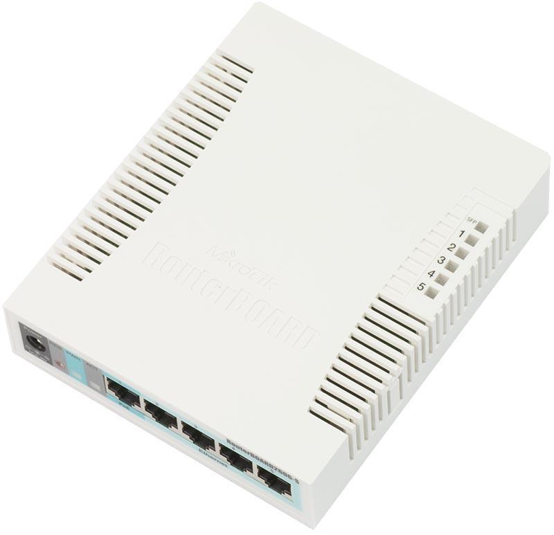 Mikrotik CSS106-5G-1S Mikrotik RB260GS 5 port Gigabit Yönetilebilir Switch ürün görseli 3 - wifidepo