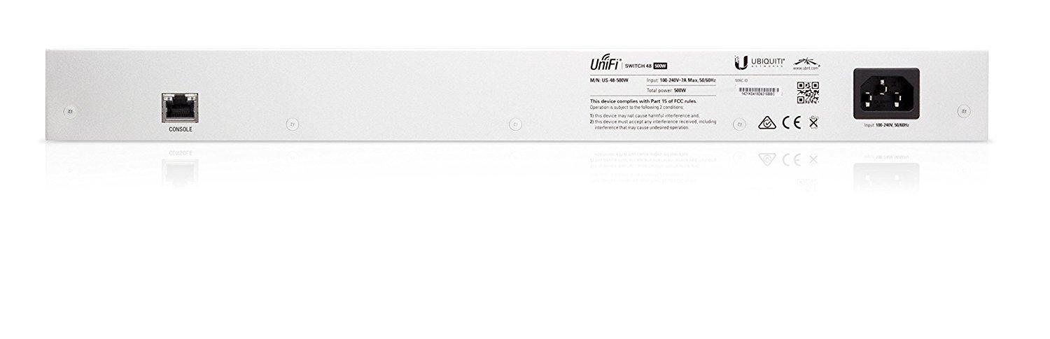 UBNT US-48-500W Unifi Ubnt US-48-500W UniFi Switch 48 Port 500W PoE+ Layer3 ürün görseli 3 - wifidepo