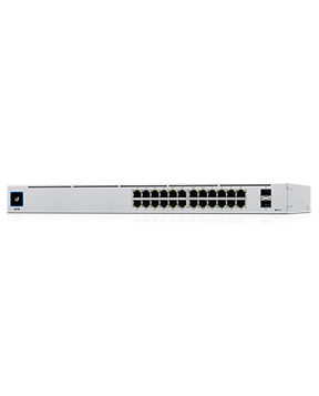 USW-24-POE-UBNT UniFi USW-24 PoE - UBNT UniFi Switch 24 Port PoE Gen2