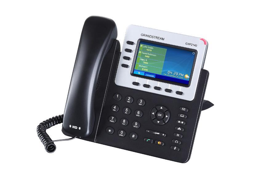 Grandstream WFGRAGXP2140 Grandstream GXP2140  Enterprise IP Telephone ürün görseli 9 - wifidepo