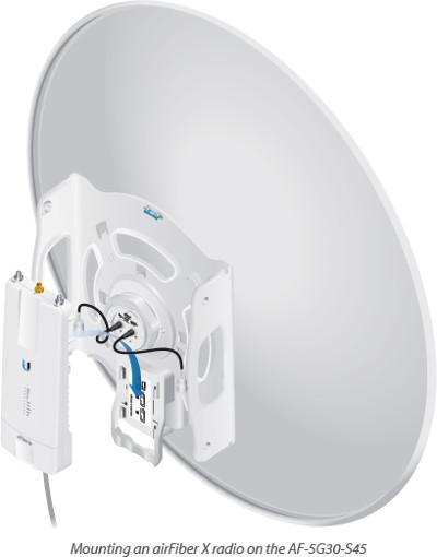 UBNT WFUBAF-3G26-S45 UBNT AF-3G26-S45 - airFiber DISH 26 dBi 3 GHz, Slant 45 Anten ürün görseli 6 - wifidepo