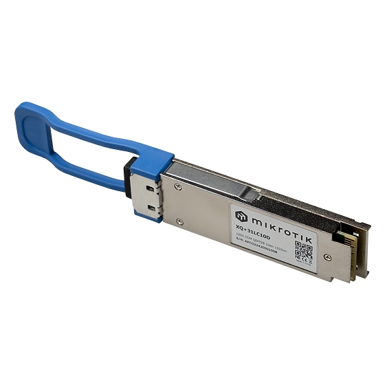 -Mikrotik XQ+31LC10D 100 Gigabit QSFP28 Fiber Modül, 10 km, DDM/DOM Desteği