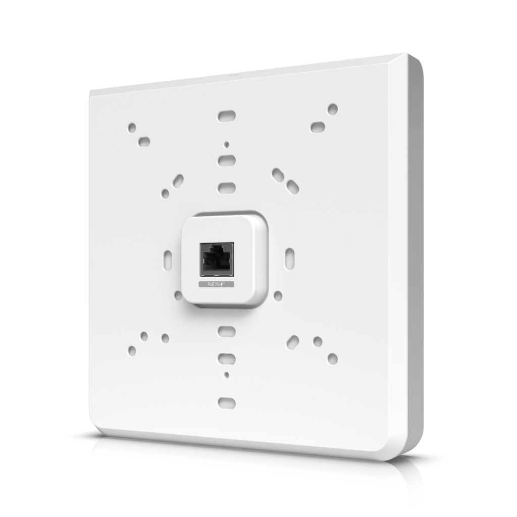UBNT U6-Enterprise-IW UBNT UniFi U6 Enterprise In-Wall U6-Enterprise-IW WiFi 6E 6 GHz Duvar Tipi AP – 10 Stream, 2.5 GbE, 4 Port Switch + PoE Out ürün görseli 7 - wifidepo
