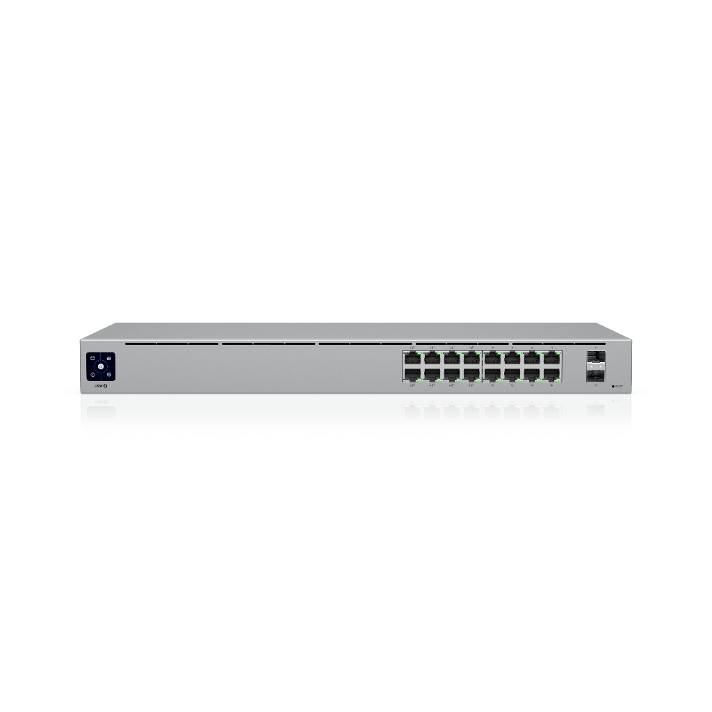 UBNT USW-16-POE UBNT UniFi USW-16-POE | 16 Port Layer 2 PoE Switch ürün görseli 3 - wifidepo