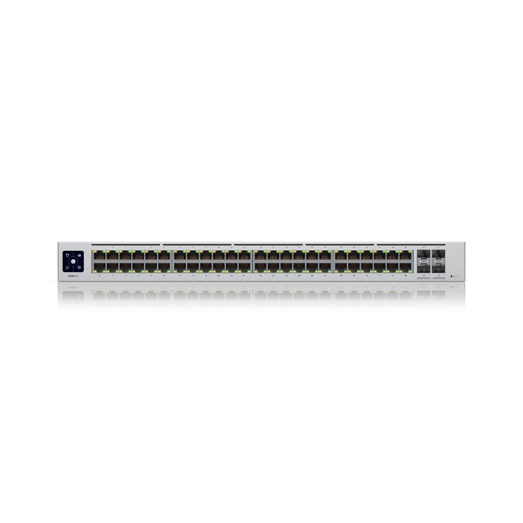 UBNT USW-Pro-48 UBNT UniFi Switch Pro 48 (USW-Pro-48) | 48 Port Gigabit, 4x 10G SFP+, Layer 3 Switch

Bu ürün için optimize edilmiş meta açıklaması: UBNT UniFi Switch Pro 48 (USW-Pro-48) 48 Port Gigabit ve 4x 10G SFP+ ile donatılmış katman 3 switch ürünüdür. Verimliliği ve performansı artırmak için ideal bir seçenektir. ürün görseli 5 - wifidepo