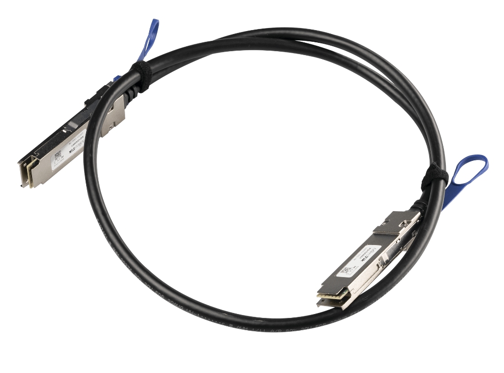 XQ+DA0001-Mikrotik XQ+DA0001 QSFP28 Fiber DAC Kablo 1m 40/100 Gbps Hız Desteği